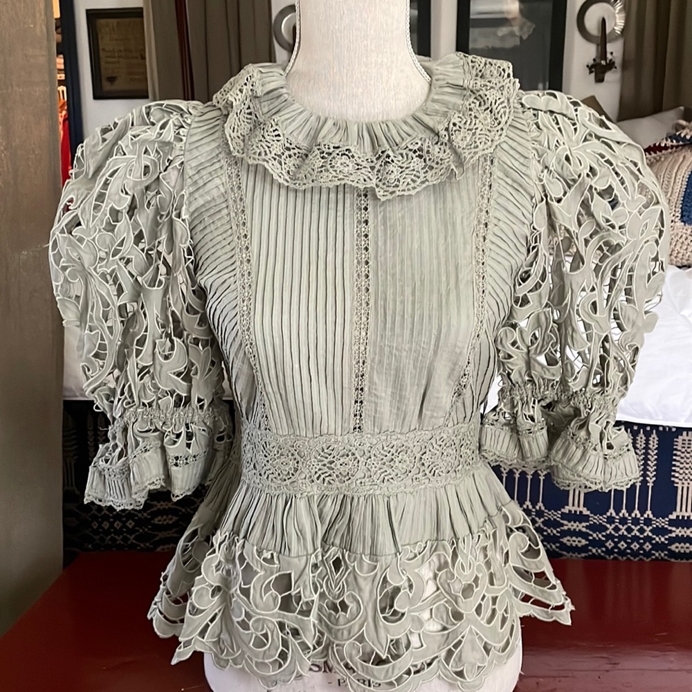 Ulla Johnson Rare Mildred blouse size 4